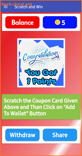 Scratch and Win Money screenshot