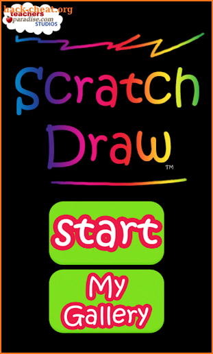 Scratch Draw Art Game screenshot