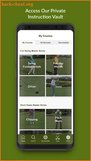 Scratch Golf Academy screenshot