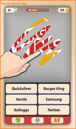 Scratch Logo Quiz. Challenging brain puzzle. screenshot