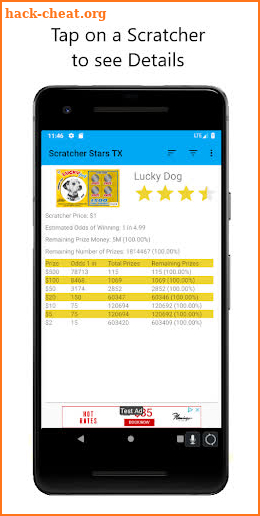 Scratch Ticket Stars TX - Texas Lottery Guide screenshot