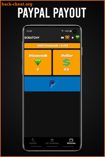 Scratchy Scratch Dark - Earn Money screenshot