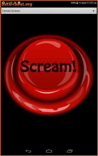 Scream Button HD - Lots of Scary Screaming Sounds screenshot