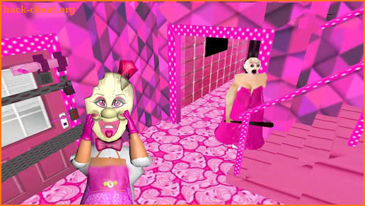 Scream Granny Barbi: Haunted Ice Mod Mystery House screenshot
