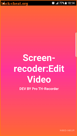 Screen & recoder: Edit Video screenshot