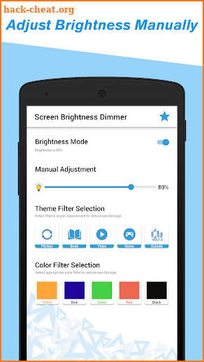Screen Brightness Dimmer screenshot
