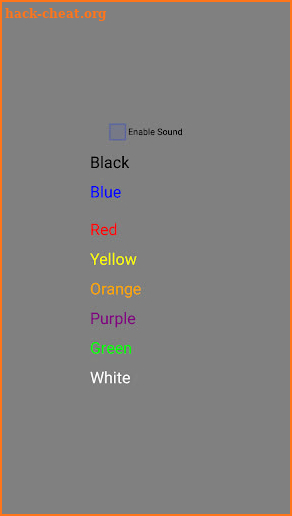 Screen Colors(Burn-in Tool) screenshot