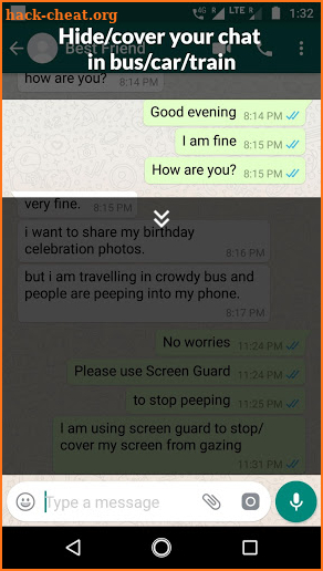 Screen Guard For Whatsapp screenshot