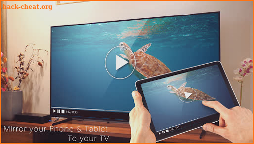 Screen mirroring: Connect phone to Smart TV screenshot