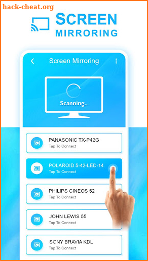 Screen Mirroring Connect to TV screenshot