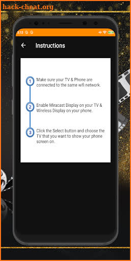 Screen Mirroring — Phone/Tablet Screen to TV screenshot