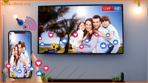 screen mirroring to tv miracast screen sharing app screenshot