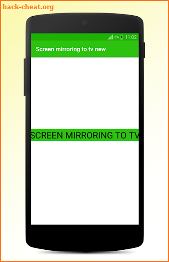 Screen mirroring to tv new screenshot