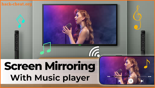 Screen Mirroring with Music TV screenshot