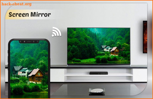 Screen Mirroring with TV : Android Screen Casting screenshot