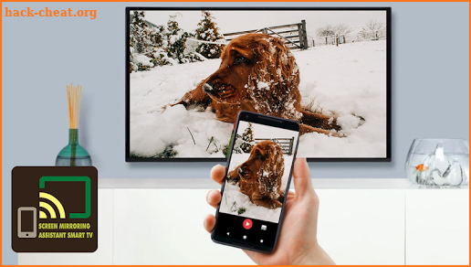 Screen Mirroring with TV for android screenshot