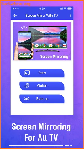Screen Mirroring with TV - Screen Sharing on TV screenshot