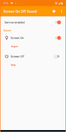 Screen On Off Sound screenshot