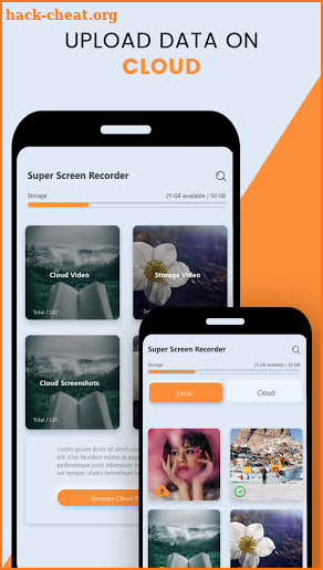 Screen Recorder & Free Backup - Video Recorder screenshot