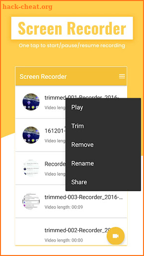 Screen Recorder HD-Ultimate screenshot