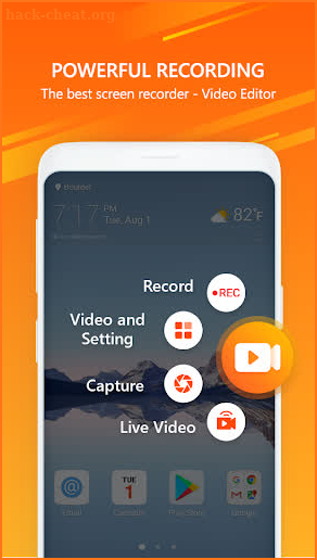 Screen Recorder , Live Recorder & Video Editor screenshot