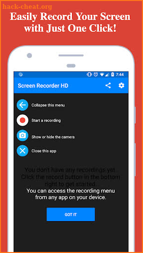 Screen Recorder - Record with Facecam And Audio screenshot