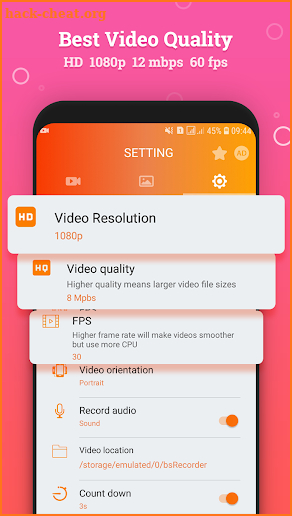Screen recorder - Recorder and Video Editor screenshot