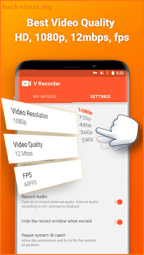 Screen Recorder, Video Recorder, V Recorder Lite screenshot