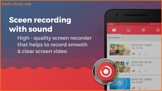 Screen Recorder With Audio And Editor & Screenshot screenshot
