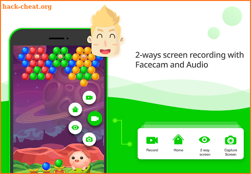 Screen Recorder With Audio And Facecam & Editor screenshot