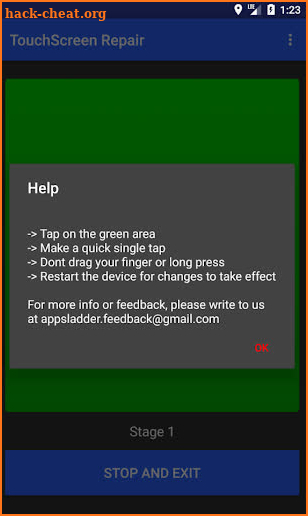 Screen Repair and Calibrator Pro screenshot