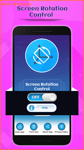 Screen Rotation Control screenshot