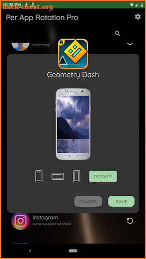 📱 Screen rotation per App: Pro screenshot