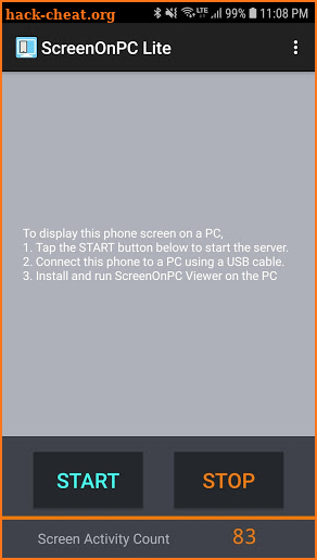 ScreenOnPC HD screenshot