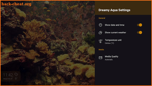 Screensaver - Dreamy Aquarium screenshot