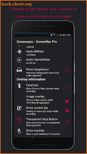 Screensync - Screen Recorder, Vid Editor, Live Pro screenshot