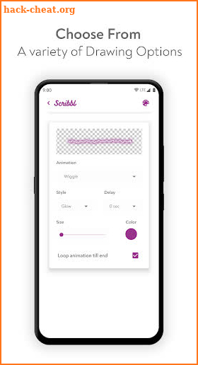 Scribbl - Scribble Animation Effect For Your Pics screenshot
