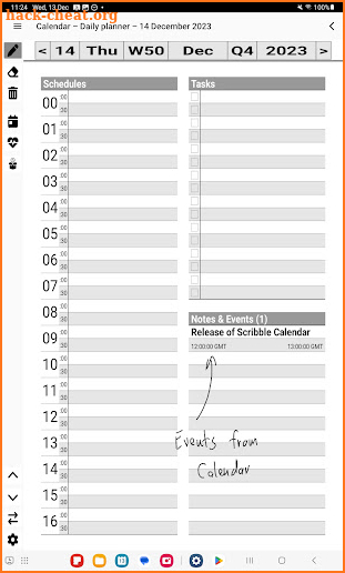 Scribble Calendar screenshot