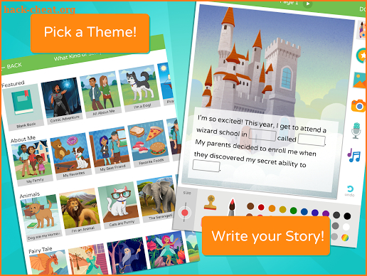Scribble: Kids Book Maker screenshot
