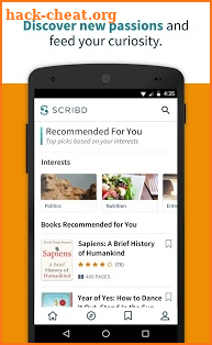 Scribd - Reading Subscription screenshot