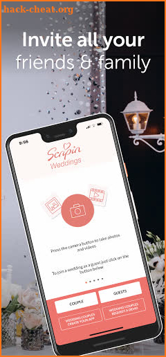 Scripin Weddings - The Photo App for Weddings screenshot