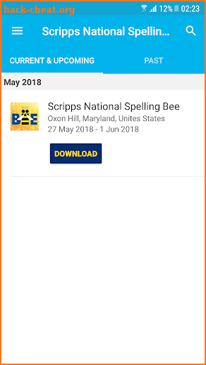 Scripps National Spelling Bee screenshot
