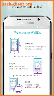 ScriptSave WellRx Rx Discounts screenshot