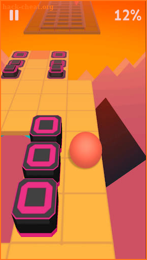 Scrolling ball : Casual Rolling Game screenshot