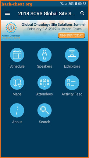 SCRS Site Solutions Summit screenshot