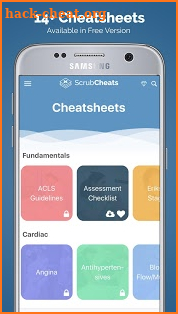 ScrubCheats - Nursing School & NCLEX Cheatsheets screenshot