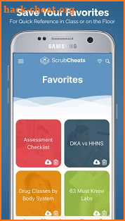ScrubCheats - Nursing School & NCLEX Cheatsheets screenshot