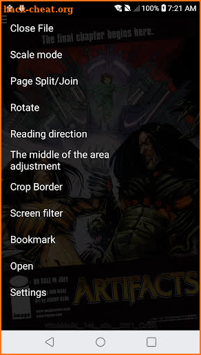 SCViewer (Scan-manga viewer) screenshot