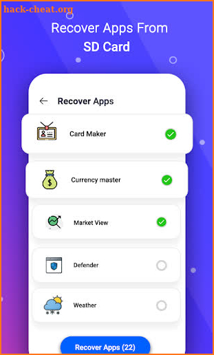 Sd Card Backup / Recovery screenshot
