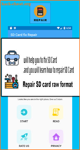 SD Card fix repair screenshot